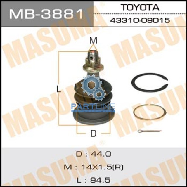  MB3881  MASUMA