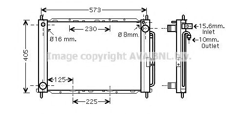  RTM405  AVA QUALITY COOLING