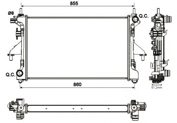  CR880000P  MAHLE