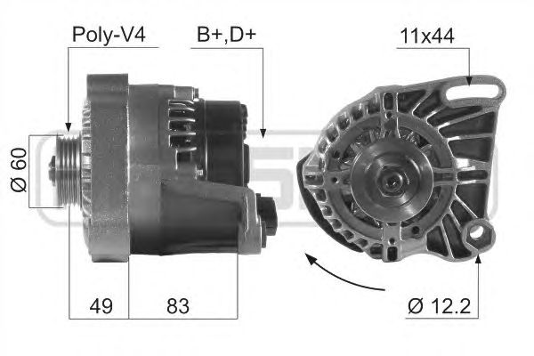  943311531010  MAGNETI MARELLI