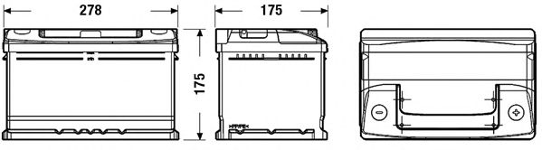  EC652  EXIDE