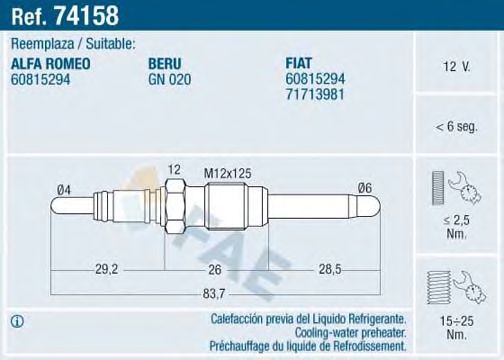  74158  FAE