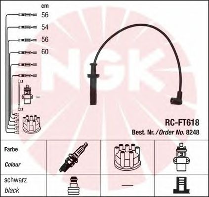  RCFT618  NGK