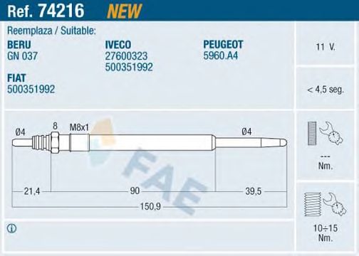  74216  FAE