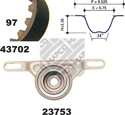  K015357XS  GATES