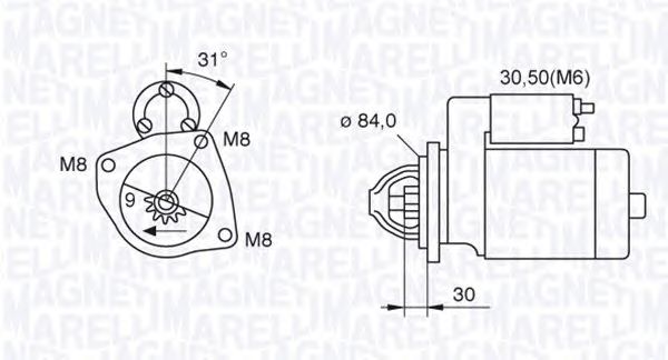  063521093070  MAGNETI MARELLI