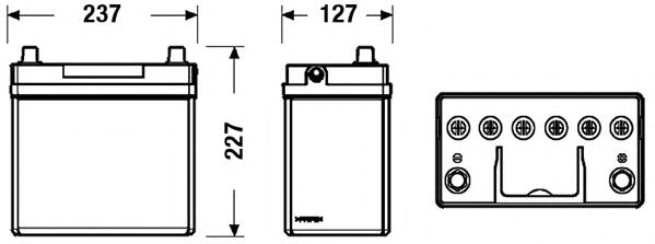  EB454  EXIDE