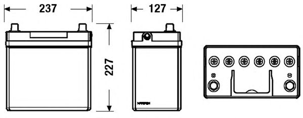  EB455  EXIDE