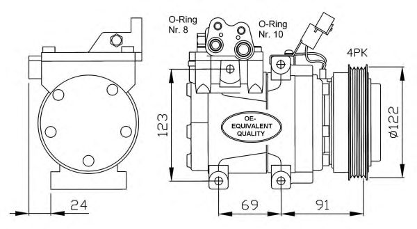  ACP1224000P  MAHLE