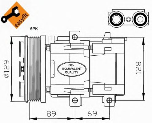  ACP855000P  MAHLE