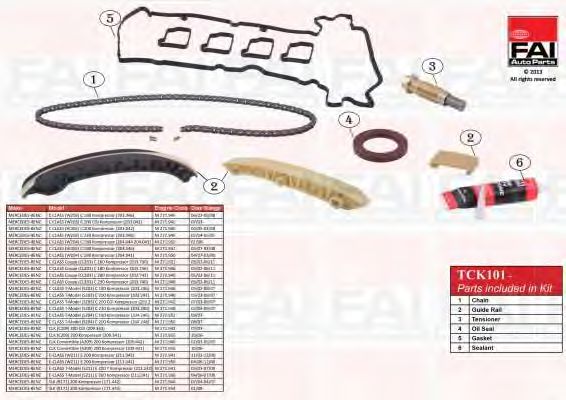  TCK101  FAI AUTOPARTS