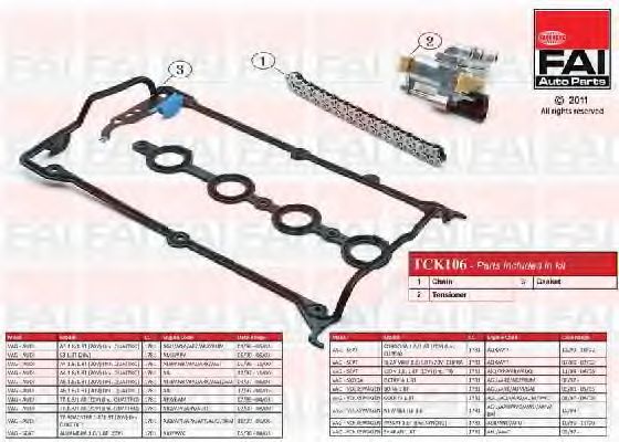  TCK106  FAI AUTOPARTS