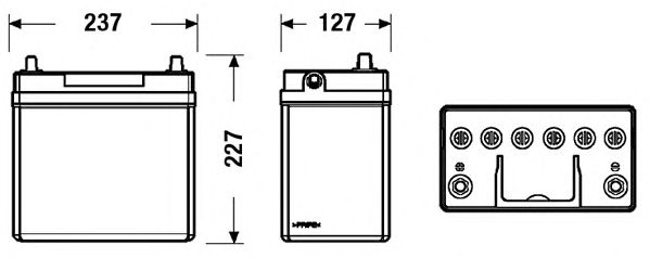  EB457  EXIDE