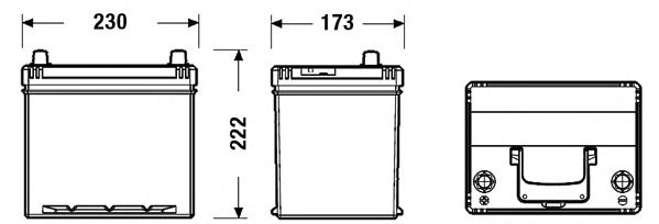  EB605  EXIDE