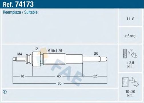  74173  FAE