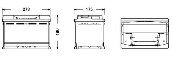  EB740  EXIDE