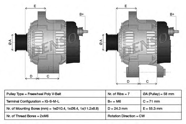  DAN1045  DENSO