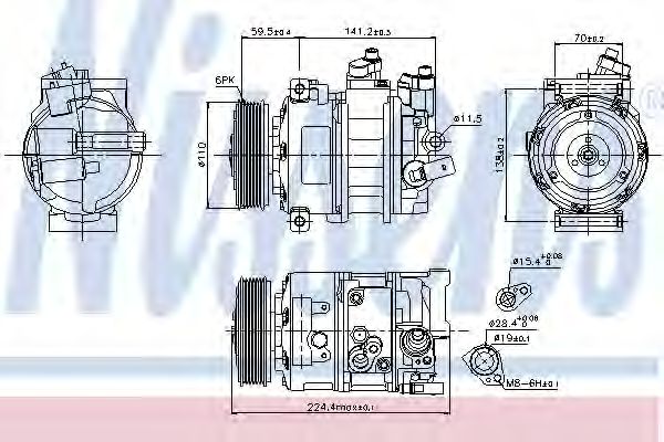  ACP6000S  MAHLE