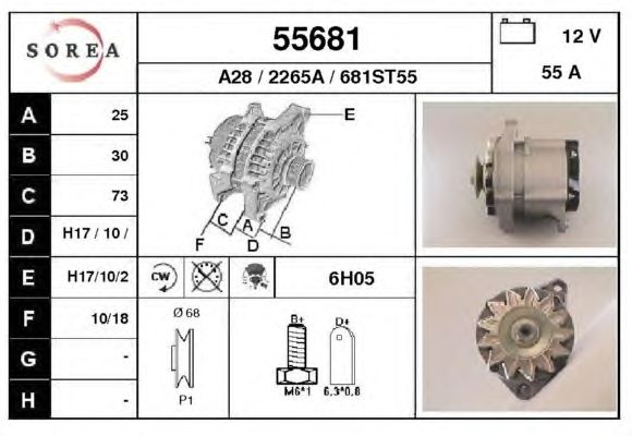  063321154010  MAGNETI MARELLI