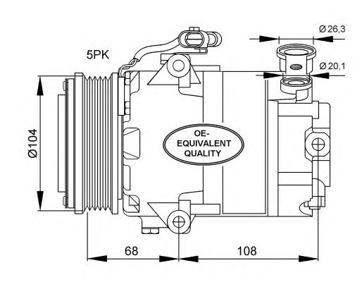  ACP45000S  MAHLE