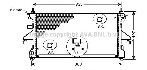  PEA2304  AVA QUALITY COOLING