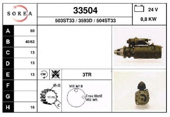  860507  PRESTOLITE ELECTRIC