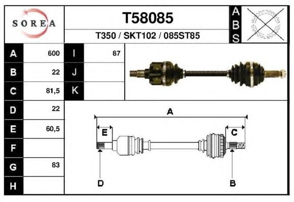  T58085  EAI